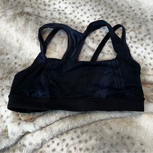 Lululemon Athletica Black Sports Bra